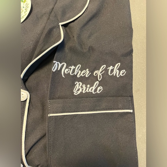 Mother of the Bride Sleep Shirt (medium) and Tote Bag SET - Picture 11 of 13